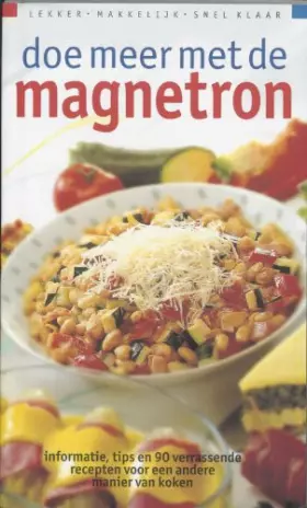 Couverture du produit · Doe meer met de magnetron