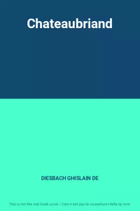 Couverture du produit · Chateaubriand