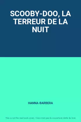 Couverture du produit · SCOOBY-DOO, LA TERREUR DE LA NUIT