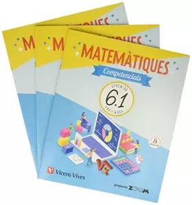 Couverture du produit · MATEMATIQUES COMPETENCIALS 6 TRIM (ZOOM) - 9788468250526 (CATALAN)