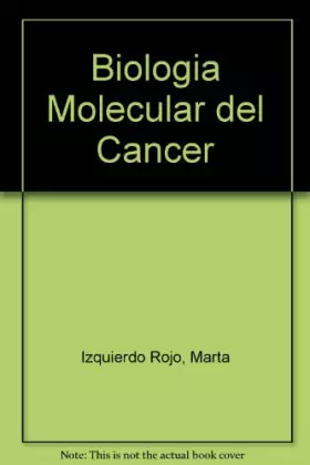 Couverture du produit · Biología molecular del cáncer