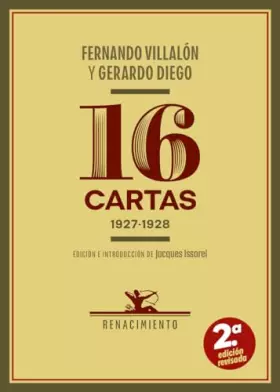 Couverture du produit · Dieciséis cartas. Segunda edición: (1927-1928): 127 (LOS CUATRO VIENTOS)