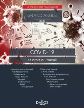 Couverture du produit · COVID-19 et droit du travail