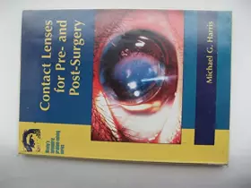 Couverture du produit · Contact Lenses for Preand Post-Surgery