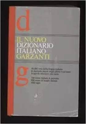 Couverture du produit · Il Nuovo Dizionario Italiano Garzanti