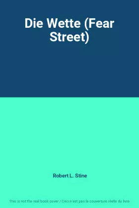 Couverture du produit · Die Wette (Fear Street)