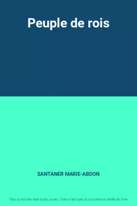 Couverture du produit · Peuple de rois