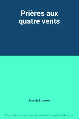 Couverture du produit · Prières aux quatre vents