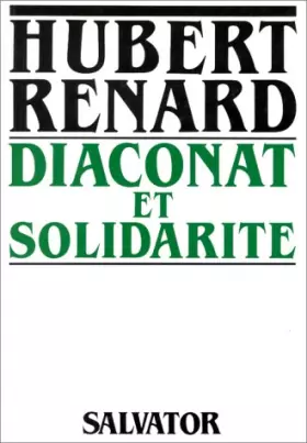 Couverture du produit · Diaconat et solidarité