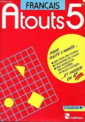 Couverture du produit · Atouts 5e : français
