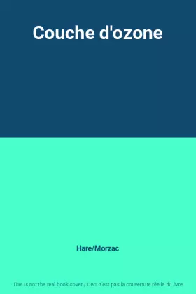 Couverture du produit · Couche d'ozone