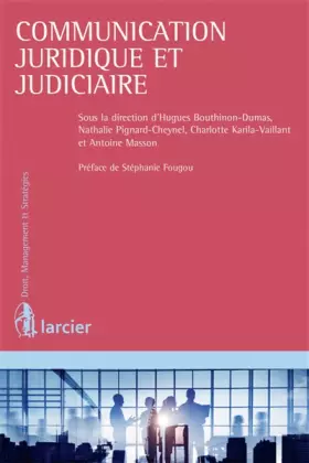 Couverture du produit · Communication juridique et judiciaire de l'entreprise