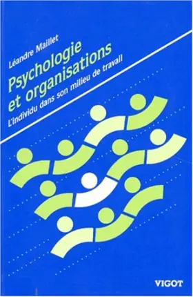 Couverture du produit · Psychologie et organisations
