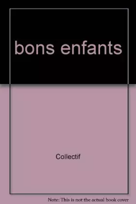 Couverture du produit · Les bons enfants