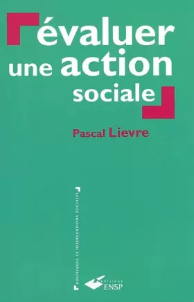 Couverture du produit · L'évaluation de l'action sociale