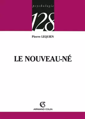 Couverture du produit · Le nouveau-né