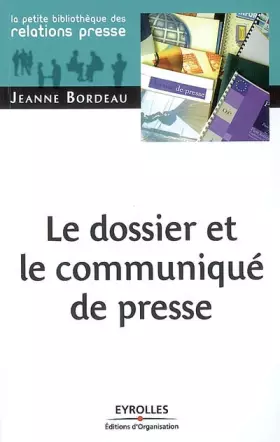 Couverture du produit · Le dossier et le communiqué de presse