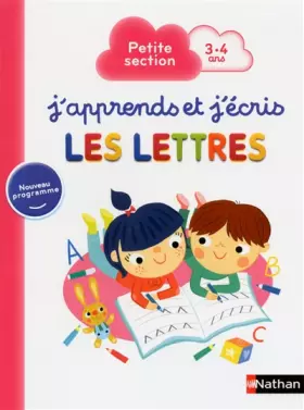 Couverture du produit · J'apprends et j'écris les Lettres - Petite Section