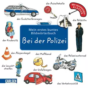 Couverture du produit · Mein erstes buntes Bildwörterbuch: Bei der Polizei