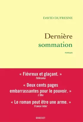 Couverture du produit · Dernière sommation: roman