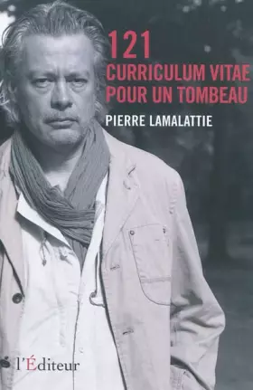 Couverture du produit · 121 curriculum vitae pour un tombeau