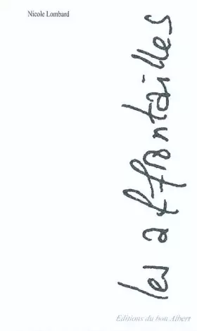 Couverture du produit · Les affrontailles