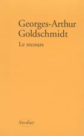 Couverture du produit · Le Recours