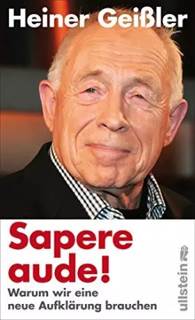 Couverture du produit · Sapere aude!: Warum wir eine neue Aufklärung brauchen