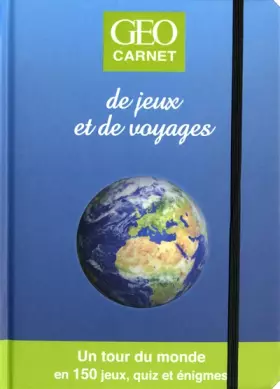 Couverture du produit · GEOCARNET de jeux et de voyages