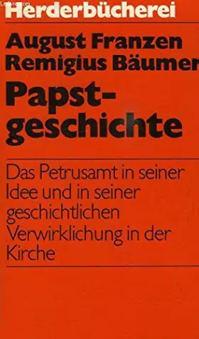 Couverture du produit · Papstgeschichte. (5605 911)