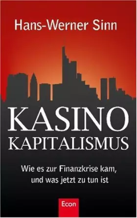 Couverture du produit · Kasino-Kapitalismus: Wie es zur Finanzkrise kam, und was jetzt zu tun ist