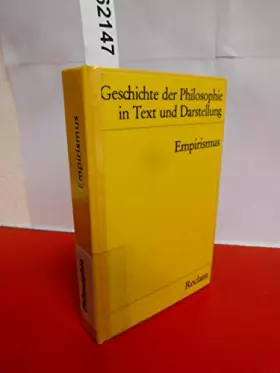 Couverture du produit · Geschichte der Philosophie 04 in Text und Darstellung. Empirismus.