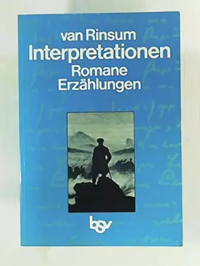 Couverture du produit · Interpretationen. Romane - Erzählungen.