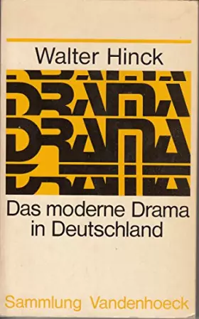 Couverture du produit · Das moderne Drama in Deutschland: Vom expressionistischen zum dokumentarischen Theater