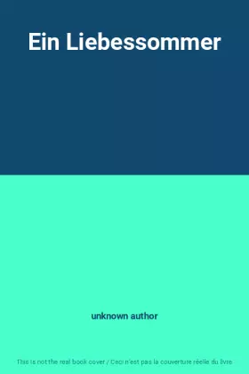 Couverture du produit · Ein Liebessommer