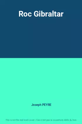 Couverture du produit · Roc Gibraltar