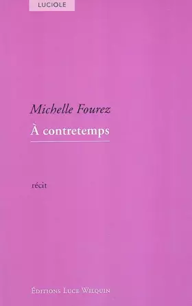 Couverture du produit · A contretemps