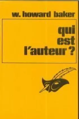 Couverture du produit · qui est l auteur ?