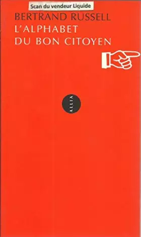 Couverture du produit · L'alphabet du bon citoyen