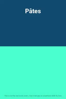 Couverture du produit · Pâtes