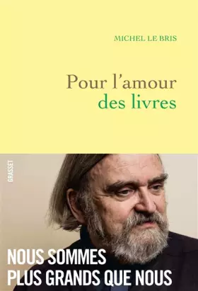 Couverture du produit · Pour l'amour des livres