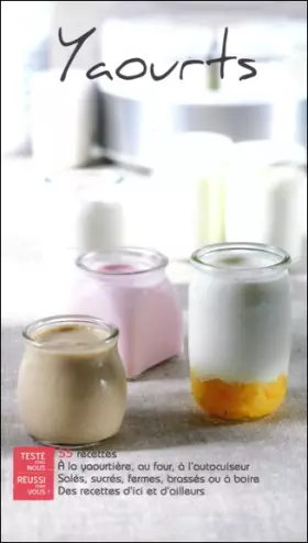 Couverture du produit · Yaourts - 55 recettes