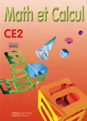 Couverture du produit · Math et calcul, CE2 (Fichier de l'élève), Euro