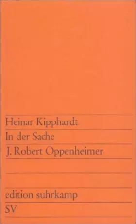 Couverture du produit · In Der Sache J. Robert Oppenheimer