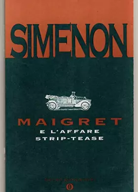 Couverture du produit · Maigret e l'affare strip-tease