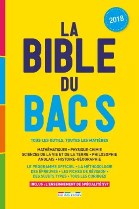 Couverture du produit · La bible du bac S 2018