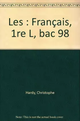 Couverture du produit · BAC français 1998, 1re L