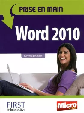 Couverture du produit · PRISE EN MAIN WORD 2010