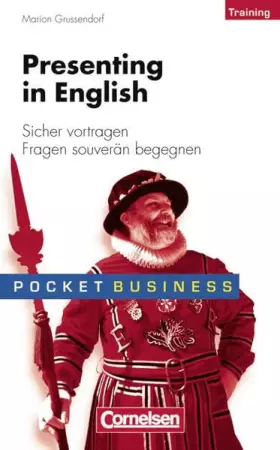 Couverture du produit · Pocket Business - Training: Presenting in English: Sicher vortragen - Fragen souverän begegnen