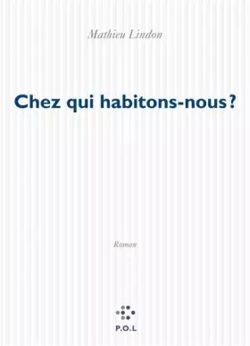 Couverture du produit · Chez qui habitons nous ?